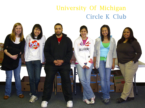 Students from the University Of Michigan